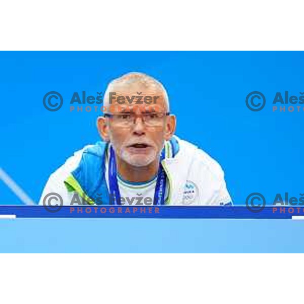  of Slovenia in action during Judo Tournament in Women\'s 70 kg class at 2nd European Games, Minsk, Belarus on June 23, 2019