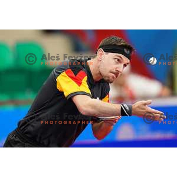 Timo Boll (GER) competes in Table Tennis Men\'s single at 2nd European Games, Minsk, Belarus on June 23, 2019