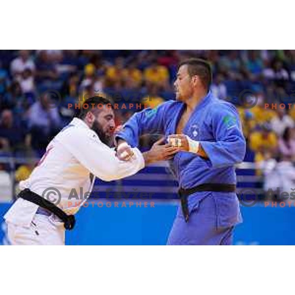 Vito Dragic of Slovenia in action during Judo Tournament of 2nd European Games, Minsk, Belarus on June 24, 2019