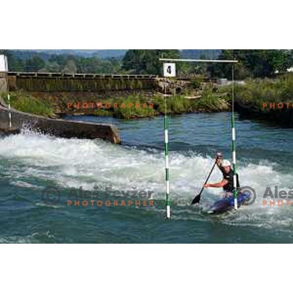 Practice session on Sava river before Kayak and Canoe World Cup in Ljubljana, Slovenia on June 27, 2019