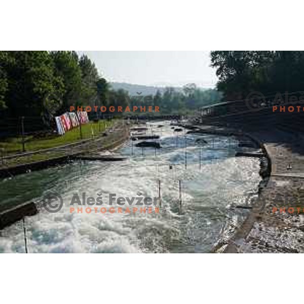 Practice session on Sava river before Kayak and Canoe World Cup in Ljubljana, Slovenia on June 27, 2019