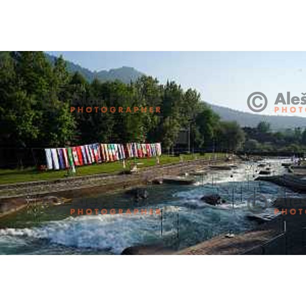 Practice session on Sava river before Kayak and Canoe World Cup in Ljubljana, Slovenia on June 27, 2019