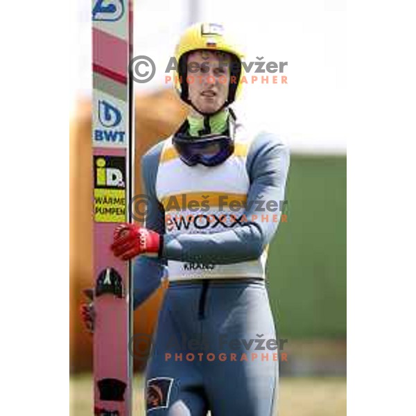 Evgeniy Klimov (RUS) , winner of Ski jumping Continental Cup, Kranj on July 6, 2019