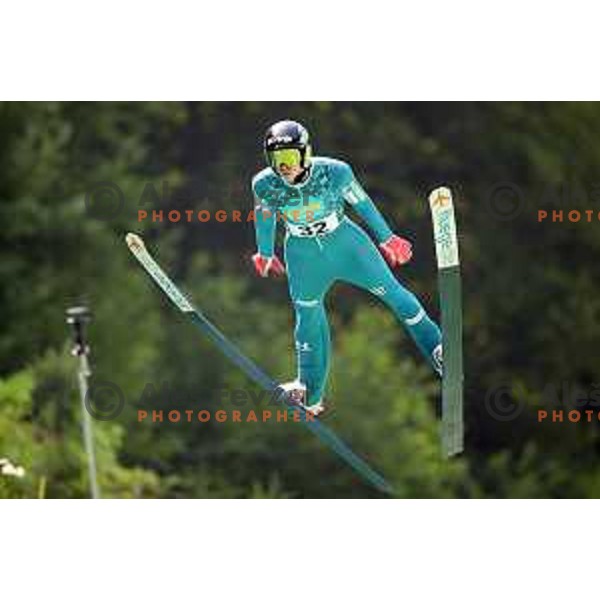 Anze Semenic at Ski jumping Continental Cup, Kranj on July 6, 2019