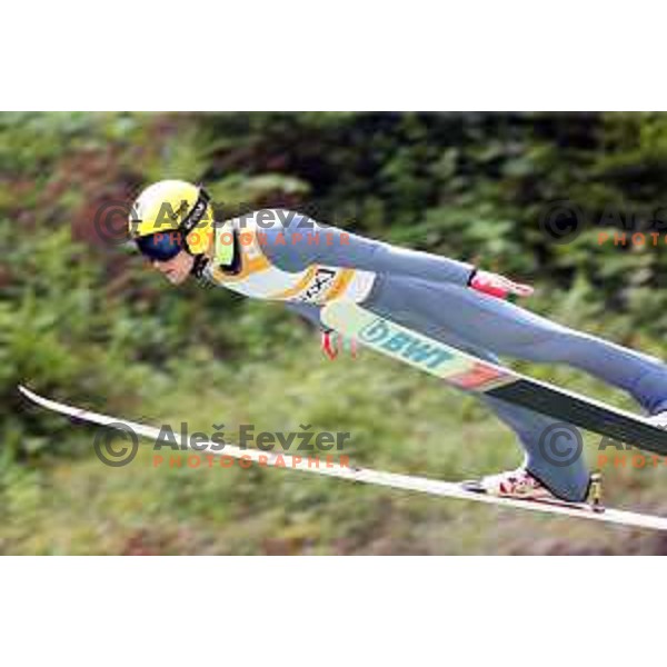 Evgeniy Klimov (RUS) , winner of Ski jumping Continental Cup, Kranj on July 6, 2019