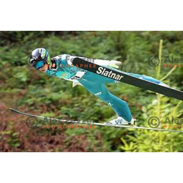 Tilen Bartol at Ski jumping Continental Cup, Kranj on July 6, 2019