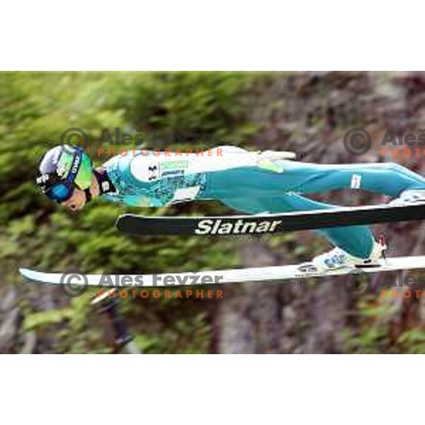 Tilen Bartol at Ski jumping Continental Cup, Kranj on July 6, 2019