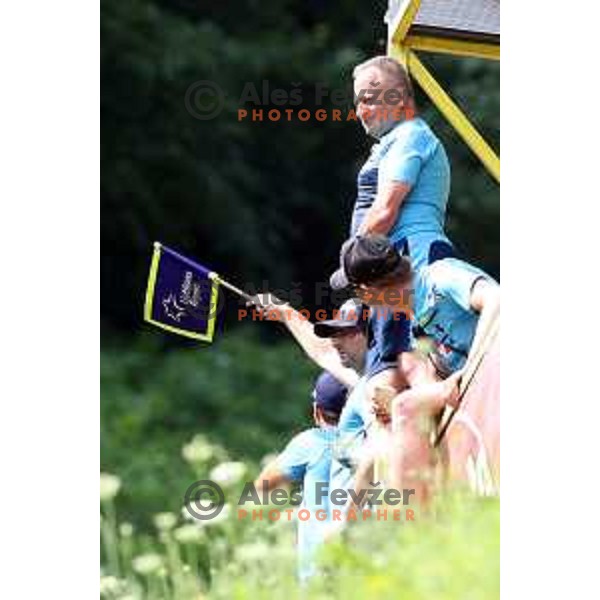 Gorazd Bertoncelj and Jani Grilc at Ski jumping Continental Cup, Kranj on July 6, 2019