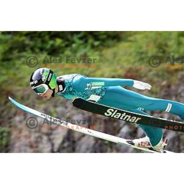 Anze Lanisek at Ski jumping Continental Cup, Kranj on July 6, 2019
