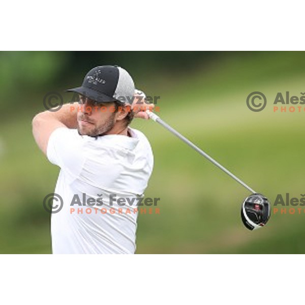 Anze Kopitar, captain of LA Kings and double Stanley Cup Champion at Royal Bled golf estate in Slovenia on July 9, 2019