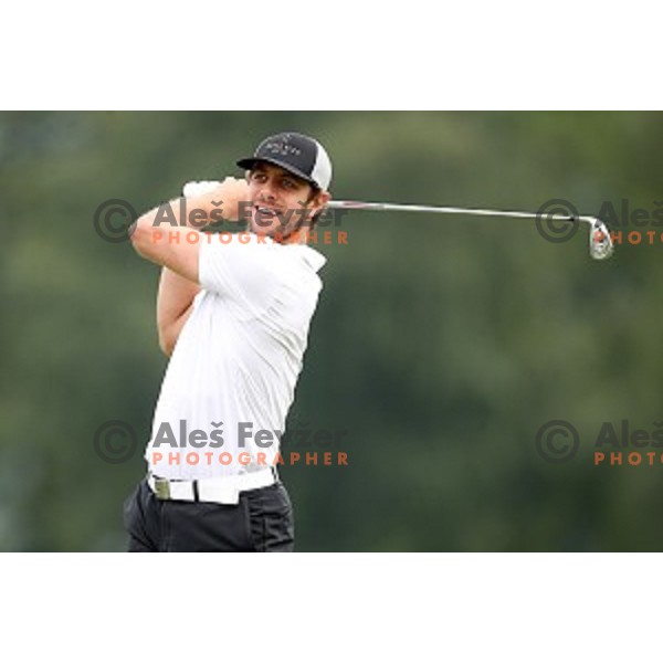 Anze Kopitar, captain of LA Kings and double Stanley Cup Champion at Royal Bled golf estate in Slovenia on July 9, 2019