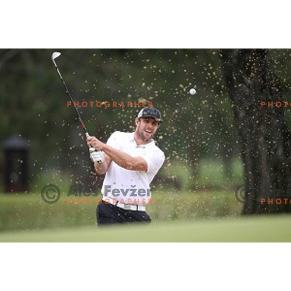 Anze Kopitar, captain of LA Kings and double Stanley Cup Champion at Royal Bled golf estate in Slovenia on July 9, 2019