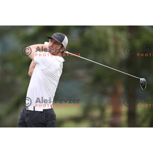 Anze Kopitar, captain of LA Kings and double Stanley Cup Champion at Royal Bled golf estate in Slovenia on July 9, 2019