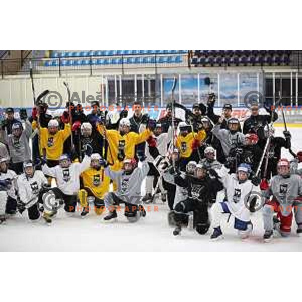 Summer Ice Hockey Academy in Bled Ice Hockey Hall, Slovenia on July 9, 2019