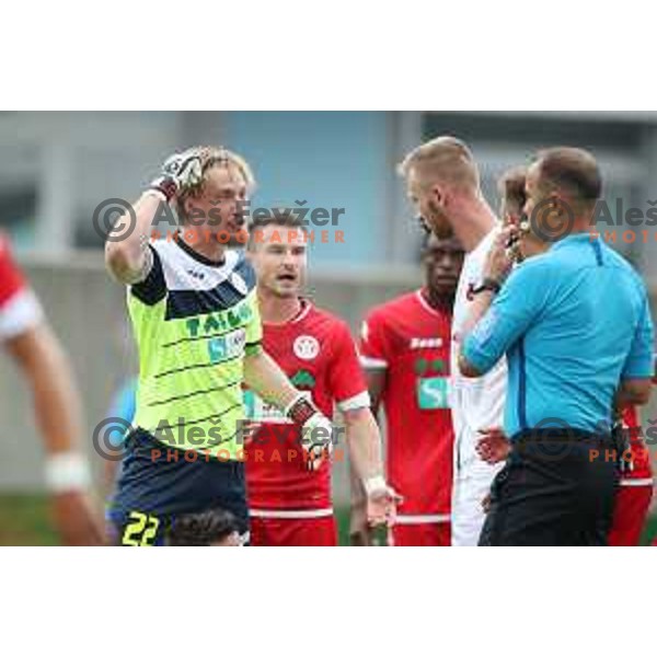 Luka Janzekovic in action during Prva Liga Telekom Slovenije 2019/2020 football match between Tabor Cherry Box 24 and Aluminij in Sezana, Slovenia on July 13, 2019