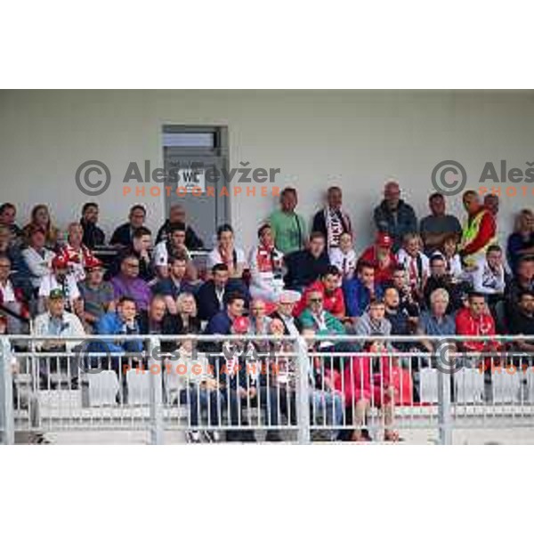 action during Prva Liga Telekom Slovenije 2019/2020 football match between Tabor Cherry Box 24 and Aluminij in Sezana, Slovenia on July 13, 2019