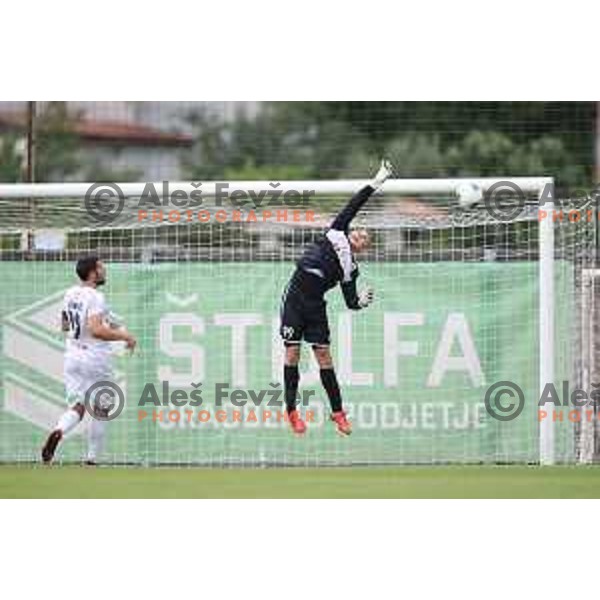 action during Prva Liga Telekom Slovenije 2019/2020 football match between Tabor Cherry Box 24 and Aluminij in Sezana, Slovenia on July 13, 2019