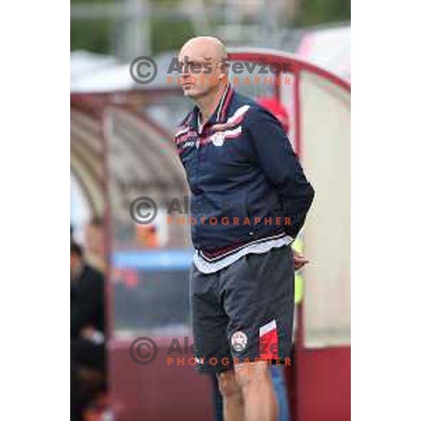 action during Prva Liga Telekom Slovenije 2019/2020 football match between Tabor Cherry Box 24 and Aluminij in Sezana, Slovenia on July 13, 2019