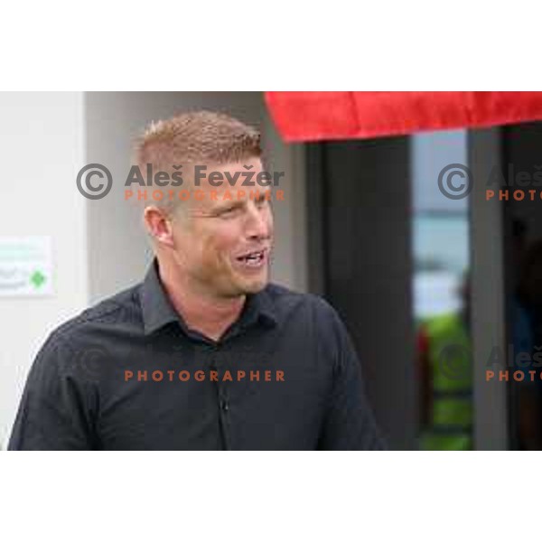 action during Prva Liga Telekom Slovenije 2019/2020 football match between Tabor Cherry Box 24 and Aluminij in Sezana, Slovenia on July 13, 2019