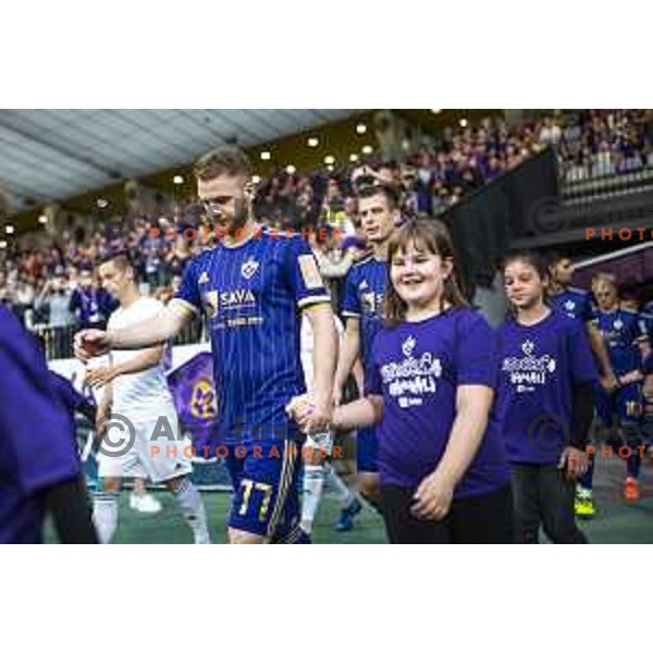 Rudi Pozeg Vancas in action during Prva liga Telekom Slovenije 2019/20 soccer match between Maribor and Triglav in Ljudski vrt, Maribor, Slovenia on July 13, 2019