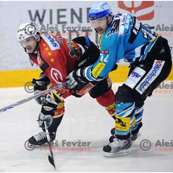Jurij Golicic at fourth game of EBEL quater final , Jesenice - Linz 
