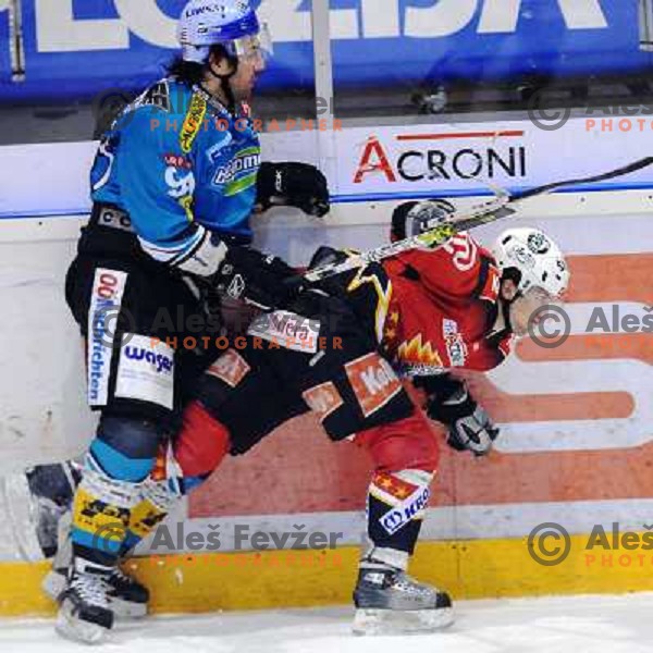 Mitja Robar at fourth game of EBEL quater final , Jesenice - Linz 
