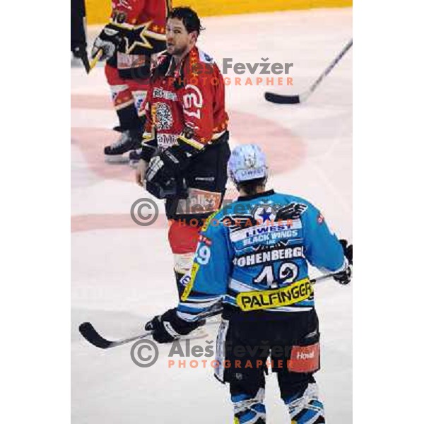 Paul Healey at fourth game of EBEL quater final , Jesenice - Linz 