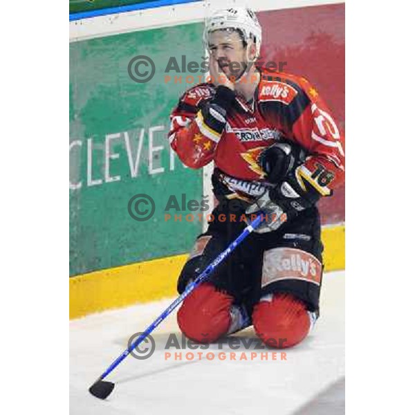 Paul Healey at fourth game of EBEL quater final , Jesenice - Linz 