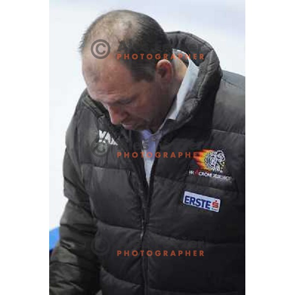 Kim Collins at fourth game of EBEL quater final , Jesenice - Linz 