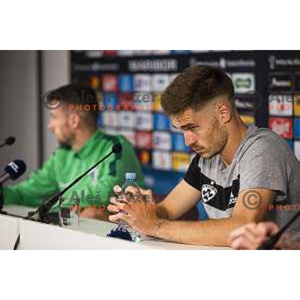 Blaz Vrhovec during Prva liga Telekom Slovenije 2019/20 football match between Maribor and Olimpija in Ljudski vrt, Maribor, Slovenia on July 28, 2019