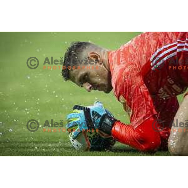 Kenan Piric in action during Prva liga Telekom Slovenije 2019/20 football match between Mura and Maribor in Fazanerija, Murska Sobota, Slovenia on August 3, 2019