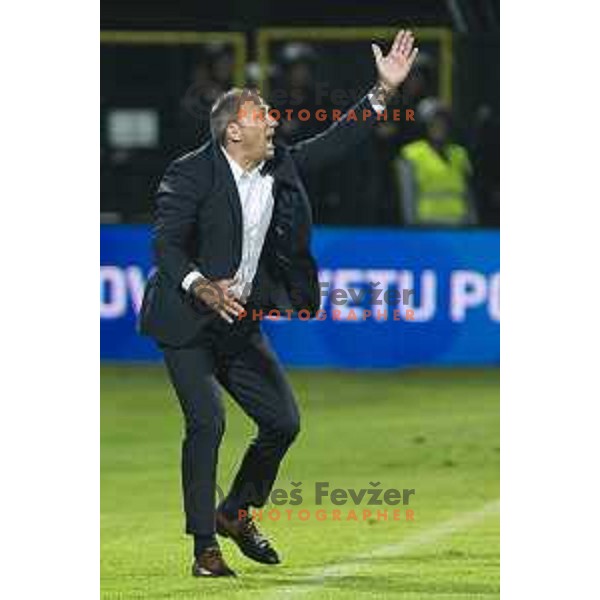 Darko Milanic, head coach of Maribor during Prva liga Telekom Slovenije 2019/20 football match between Mura and Maribor in Fazanerija, Murska Sobota, Slovenia on August 3, 2019