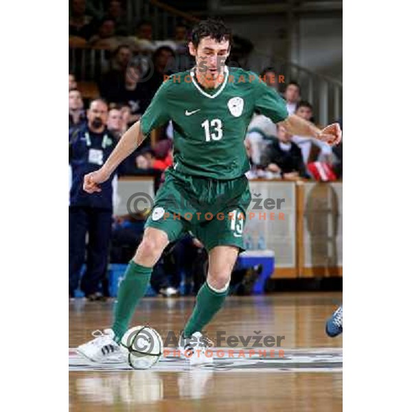 Slavisa Goranovic at friendly futsal match Slovenia-Brasil in Hala Tivoli, Ljubljana, Slovenia on 21.2.2008. Brasil won 6:3 (5:1) in front of 4000 spectators. 