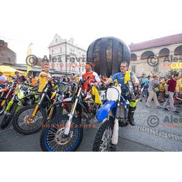 Tim Gajser at the reception ceremony in Trg Svobode, Maribor, Slovenia on August 27, 2019