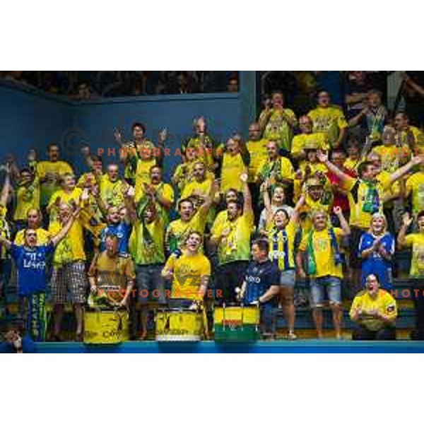 Florijani during Slovenian Supercup handball match between Gorenje Velenje and Celje Pivovarna Lasko in Slovenj Gradec, Slovenia on August 30, 2019