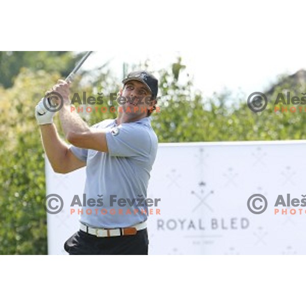 Anze Kopitar during 9.Rdeca Zoga- Anze Kopitar Charity Trophy at Royal Bled golf course, Slovenia on August 31, 2019