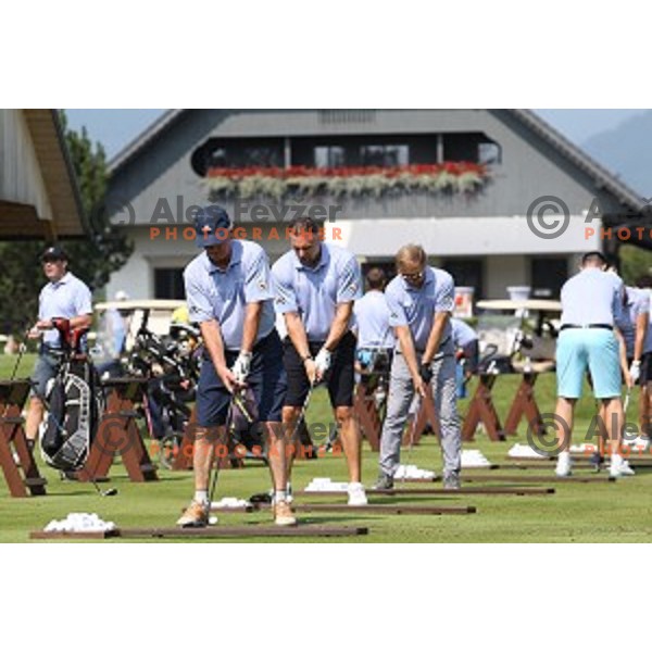 during 9.Rdeca Zoga- Anze Kopitar Charity Trophy at Royal Bled golf course, Slovenia on August 31, 2019
