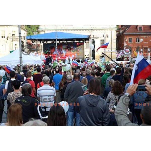Reception for Slovenian sports heroes, Ljubljana on September 30, 2019