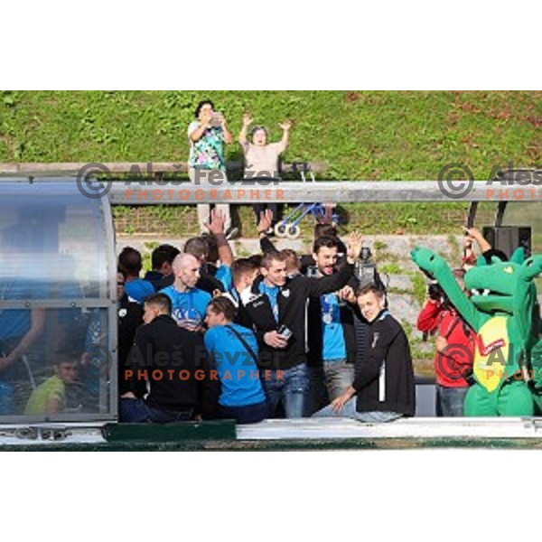 Reception for Slovenian sports heroes, Ljubljana on September 30, 2019