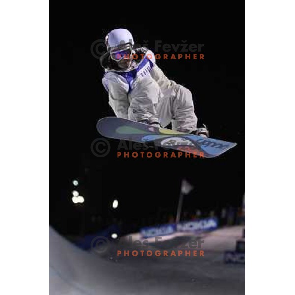 at Nokia Snowboard FIS World Cup Half pipe final in Calgary, Alberta, Canada on February 29th 2008. Photo by Ales Fevzer 