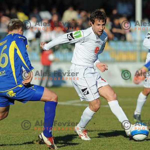 Tim Do Luca and Jalen Pokorn at Match Livar - Domzale in Prva Liga Telekom , Ivancna Gorica 