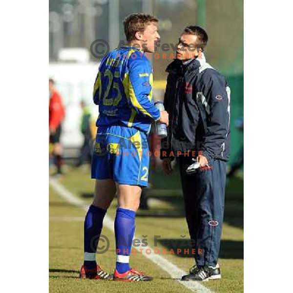 Ivan Knezovic at Match Livar - Domzale in Prva Liga Telekom , Ivancna Gorica 