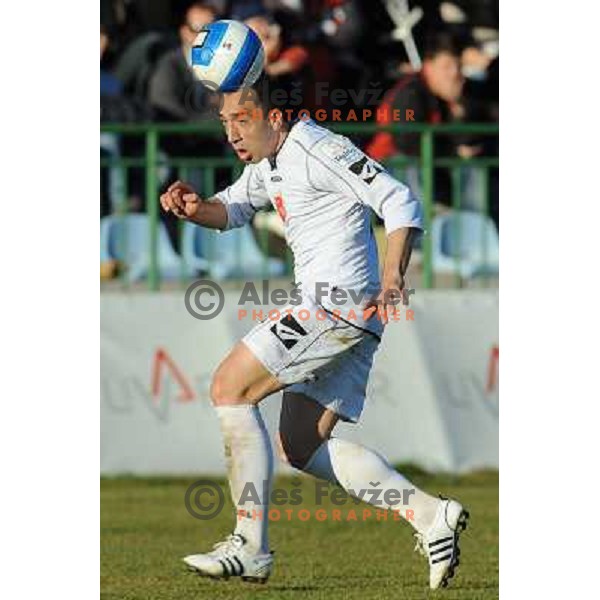 Erdzan Beciri at Match Livar - Domzale in Prva Liga Telekom , Ivancna Gorica 