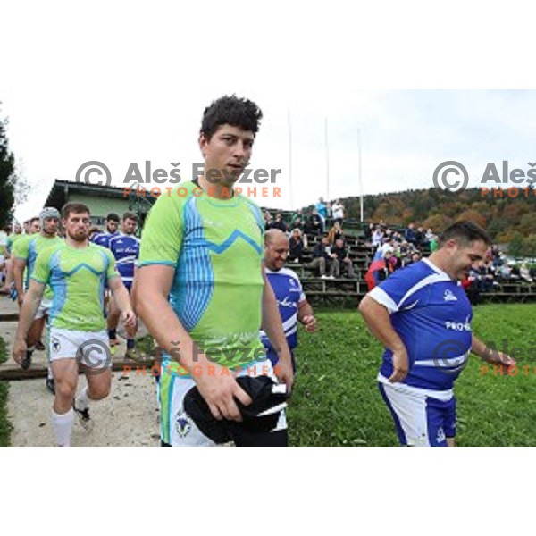 action during European nations Rugby Cup between Slovenia and Israel at Oval, Ljubljana, Slovenia on October 19, 2019