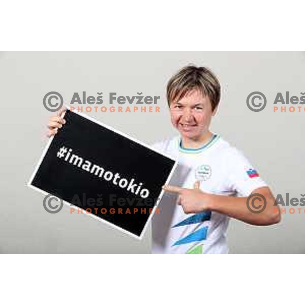 Tanja Zakelj, Slovenia Olympic team candidate for Tokyo 2020 Summer Olympic games during Days of Slovenian Olympic Committee in hotel Bernardin, Portoroz, Slovenia on October 21, 2019