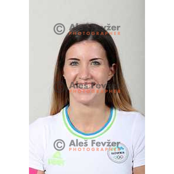 Tjasa Ristic of Slovenia Olympic team candidates for Tokyo 2020 Summer Olympic games during Days of Slovenian Olympic Committee in hotel Bernardin, Portoroz, Slovenia on October 21, 2019