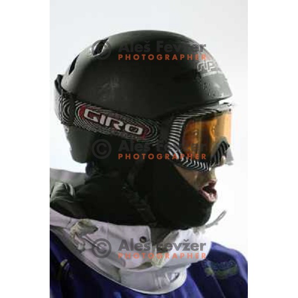 Steven Fisher at Nokia Snowboard FIS World Cup Half pipe final in Calgary, Alberta, Canada on February 29th 2008. Photo by Ales Fevzer 