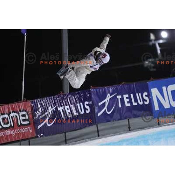 at Nokia Snowboard FIS World Cup Half pipe final in Calgary, Alberta, Canada on February 29th 2008. Photo by Ales Fevzer 