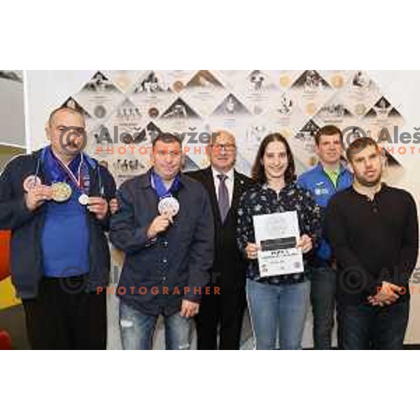 OKS reception for members of Inclusive Judo team Slovenia in Ljubljana on November 11, 2019
