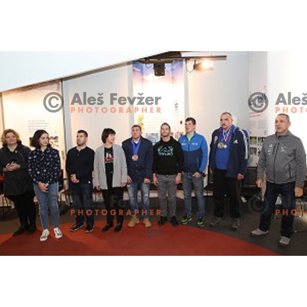 OKS reception for members of Inclusive Judo team Slovenia in Ljubljana on November 11, 2019